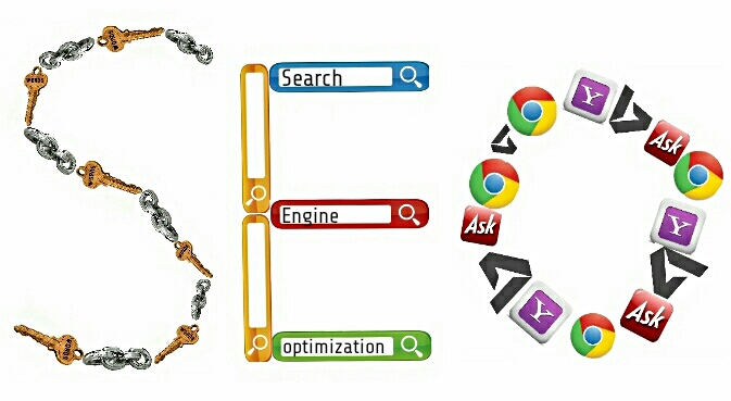SEO Search Engine Optimization graphic
